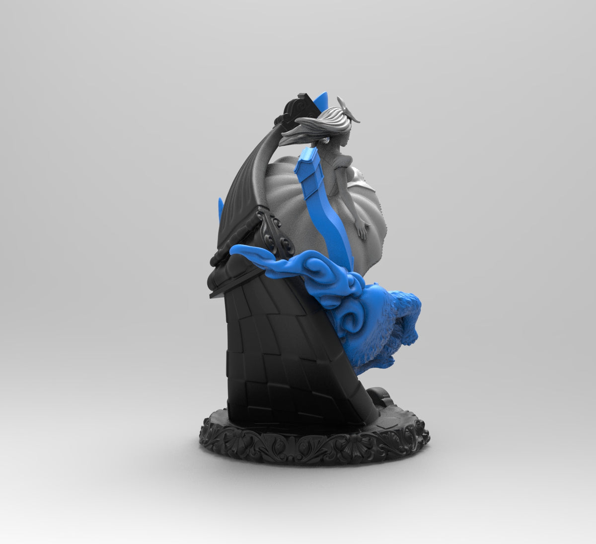 Alice Falling NFSW - STL 3D print files