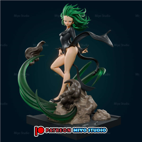 R179 - NSFW anime character design model file, Tatsumaki from one punch man, 3d stl dropbox instant download