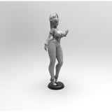 G017 - Waifu character design statue, Mario Lady King boss statue, STL 3D model design print download files