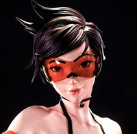 R181 - Games character design, Nxfw female character, Death battle, Tracer, 3d stl file instant download