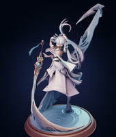 R225 - Games character design, jinhsi wuthering waves statue design, 3d stl file instant download