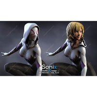 DL008 - Comic character design, Marvel Superheroes Spider Gwen , STL 3D model design Print