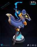 R164 - Games character design, League of legend Ashe stl file download link