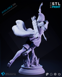 R164 - Games character design, League of legend Ashe stl file download link