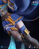 R164 - Games character design, League of legend Ashe stl file download link