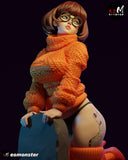 R999 - Comic character design, Nxfw Scooby dooby Doo female character Velma, 3d Stl file instant download