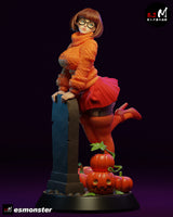 R999 - Comic character design, Nxfw Scooby dooby Doo female character Velma, 3d Stl file instant download