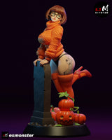 R999 - Comic character design, Nxfw Scooby dooby Doo female character Velma, 3d Stl file instant download