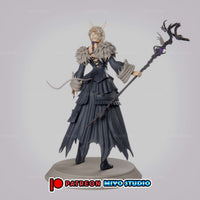 R240 - NSFW Games character design, Final Fantasy, xiv, The Y.Shtola, 3D stl file instant download