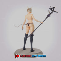 R240 - NSFW Games character design, Final Fantasy, xiv, The Y.Shtola, 3D stl file instant download