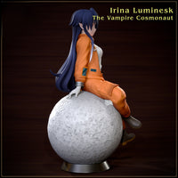 R214 - Anime character design, the vampire cosmonaut, irina luminesk, 3D stl instant download files