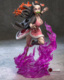 R244 - Anime character design, The Demon Slayer Nxfw female character, Nezuko, 3d stl file instant download