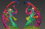 R225 - Games character design, jinhsi wuthering waves statue design, 3d stl file instant download