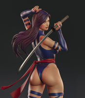 R004 - Games character design, Marvel Psylocke V2, 3D STL model design print download files