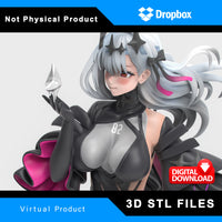 R215 -Nikke: Goddess of Victory, Mordenia , games character design, instant 3d download files