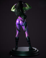 N004 - Marvel Super hero character design, The Sexy She Hulk, 3d STL instant download files