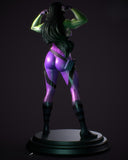 N004 - Marvel Super hero character design, The Sexy She Hulk, 3d STL instant download files