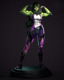 N004 - Marvel Super hero character design, The Sexy She Hulk, 3d STL instant download files