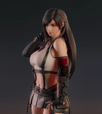 R015 - 3D STL model design download print  files, Games character design, Final Fantasy Tifa Lockhart