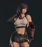 R015 - 3D STL model design download print  files, Games character design, Final Fantasy Tifa Lockhart