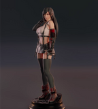 R015 - 3D STL model design download print  files, Games character design, Final Fantasy Tifa Lockhart