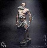 R029 - 3D STL model design download print  files, Gods character design, TheTop God Zeus