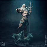 R032 - 3D STL model design download print  files, Legendary character design, The God of Sea Poseidon