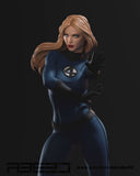 R169 - Marvel character design, Nxfw Sue Storm , 3D Print Model STL download link files