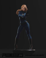 R169 - Marvel character design, Nxfw Sue Storm , 3D Print Model STL download link files