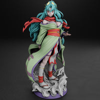 R224 - Anime character design, Tomoe Tsukimichi chan, N_FW beautiful girl, 3d Stl instant download Files