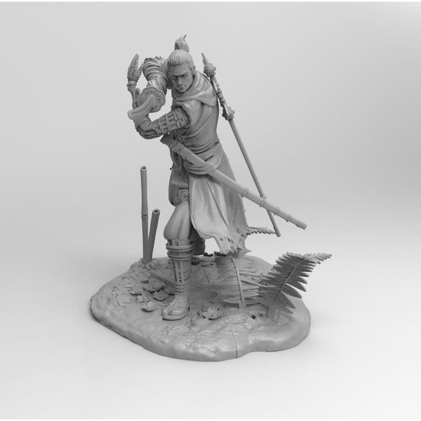 A081 - Games character design, Sekiro shadow the twice, Games Character STL 3D model design print download link