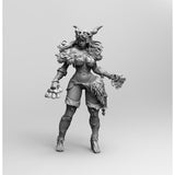 B007 - Legendary character design, Kdom Dead miniature, Sexy character design , STL 3D model design Print