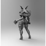 B007 - Legendary character design, Kdom Dead miniature, Sexy character design , STL 3D model design Print