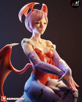 H282 - Games character design, The Lilith and Morrigons statue design, 3d stl file instant download