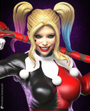 R090 - Comic Character design, DC character Harley Quinn, 3d stl file instant download