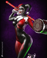 R090 - Comic Character design, DC character Harley Quinn, 3d stl file instant download