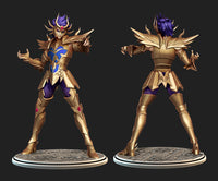 B036 - Saint Seiya Gold Deathmask Cancer Manigoldo, STL 3D model design print download files