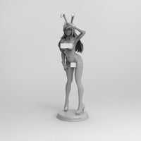 A126 - Sexy Bunny Girl 001 ( SFW / NSFW )  , STL 3D model design print files digital product