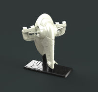 H067 - Movie character design, The SW Ship design Slave, STL 3D model design printable download files