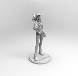 E589 - Games character design, The Leak of legend, Akalia girl character design, STL 3D model design print download file