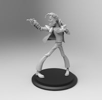 E627 - Legendary character design, The MJ statue, STL 3D model design print download files