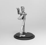 E627 - Legendary character design, The MJ statue, STL 3D model design print download files