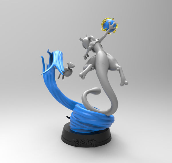 Mew-Pokemon pokemon character free 3D model 3D printable