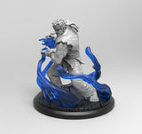 A792 - Games character design, The Ryu shodoken Statue, STL 3D model design print download files