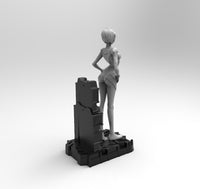 DP1618 - ANime character design, The sexy Eva girl statue, STL 3Dd model design print download files