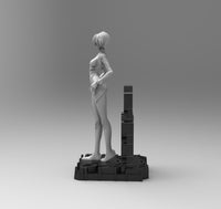 DP1618 - ANime character design, The sexy Eva girl statue, STL 3Dd model design print download files