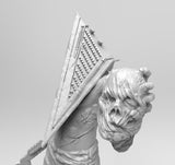 E705 - Legendary character design, The pyramid head statue, STL 3D model design print download files