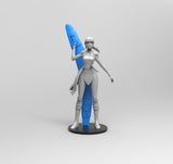 E783 - NSFW Anime character design, The Songo ninja girl, STL 3D model design print download files