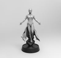 E774 - Movies character design, The no hair printess with full of nail statue, STL 3D model design print download files