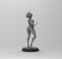 E768 - NSFW Character design, The shirley statue, STL 3D model design print download files